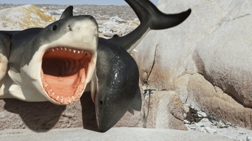 El Ataque Del Tiburon De Seis Cabezas